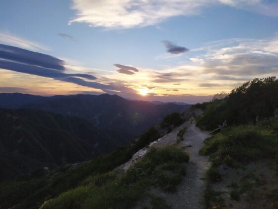 Trekking sul monte tiravento